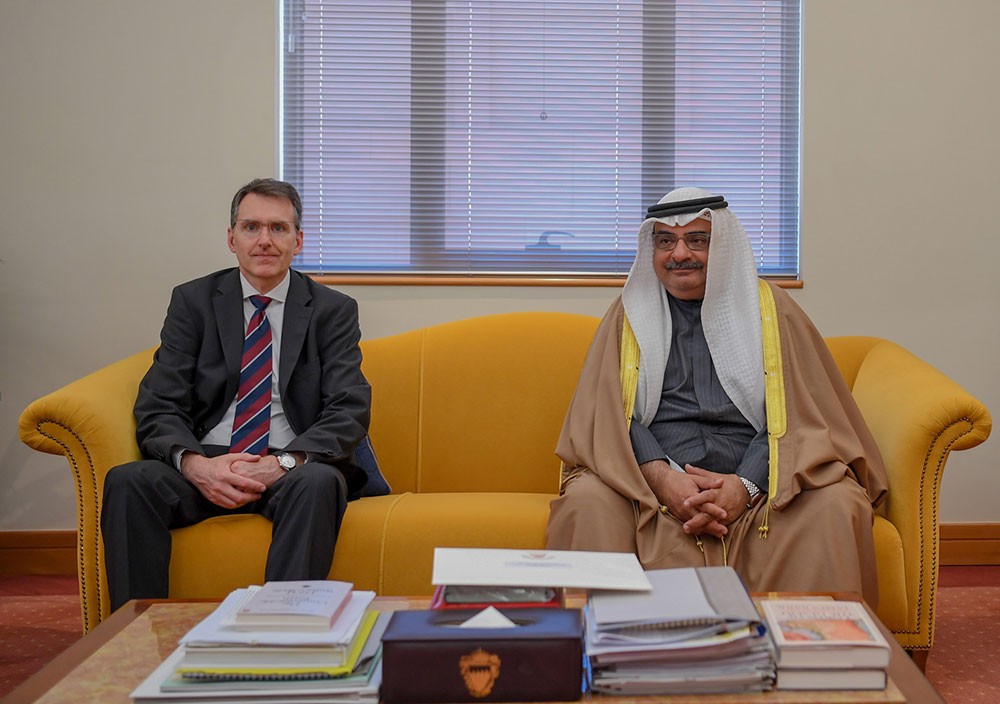 مستشار سمو رئيس الوزراء يستقبل السفير الألماني