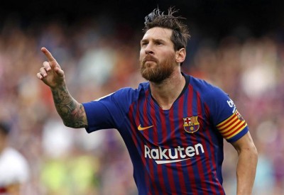 ميسي يضع برشلونة في ورطة