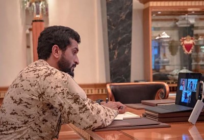 ناصر بن حمد يبارك الانتهاء من ملف مستحقات الرياضيين