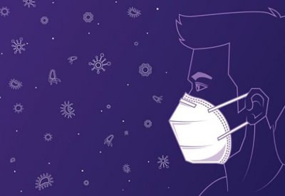دراسة: " كورونا" يعيش على قناع الوجه مدة تصل لأسبوع