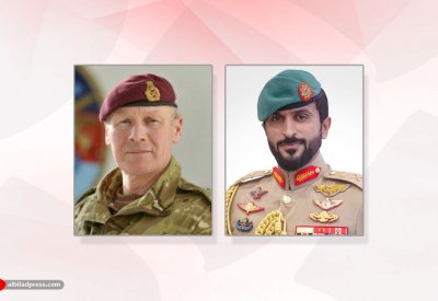 ناصر بن حمد يتلقى اتصال من كبير مستشاري الدفاع في المملكة المتحدة