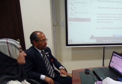 الصحة تشارك في اجتماع مع خبراء من الصين حول إجراءات مواجهة فيروس "كورونا"