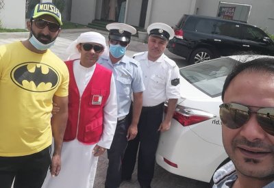 "برايدل بالس" توزع 3 آلاف كمامة في ساعتين