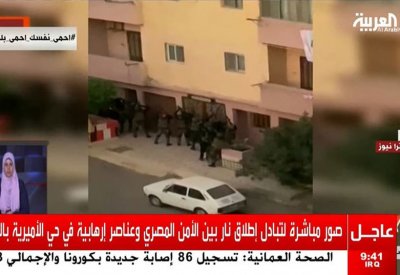 مصر.. تبادل إطلاق نار بين الأمن وعناصر إرهابية بالقاهرة
