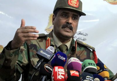 المسماري: رصدنا مناورة حربية تركية بإقليم طرابلس البحري