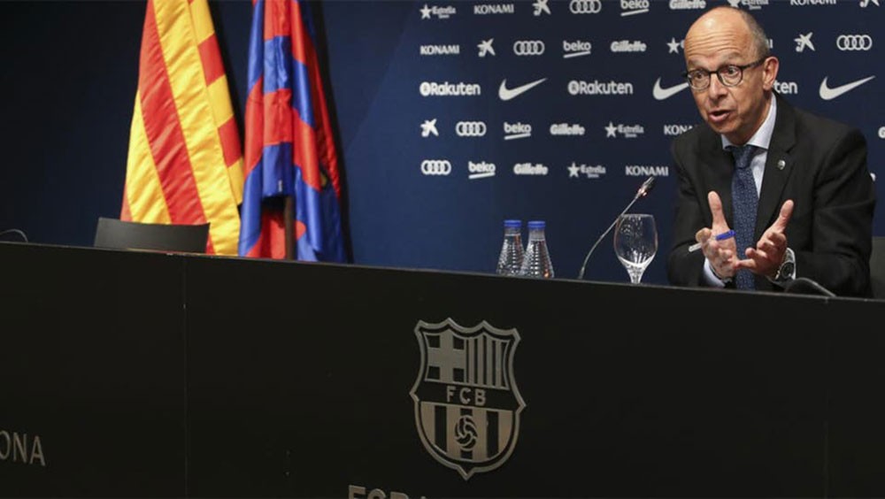 إصابة نائب رئيس برشلونة بفيروس كورونا