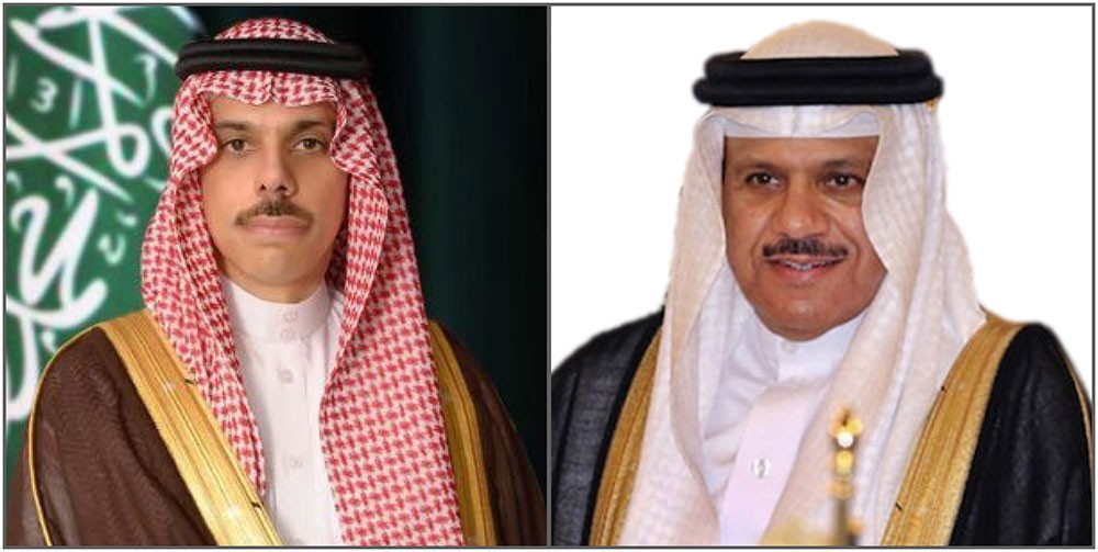 وزير الخارجية يجري اتصالا هاتفيا مع نظيره السعودي