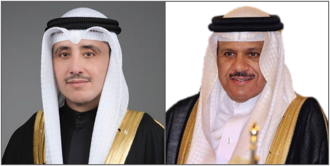 وزير الخارجية يتلقى اتصالاً هاتفيًا من وزير الخارجية في دولة الكويت الشقيقة