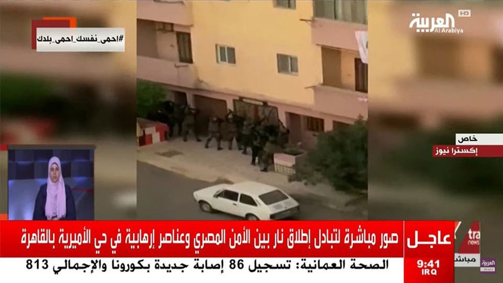 مصر.. تبادل إطلاق نار بين الأمن وعناصر إرهابية بالقاهرة