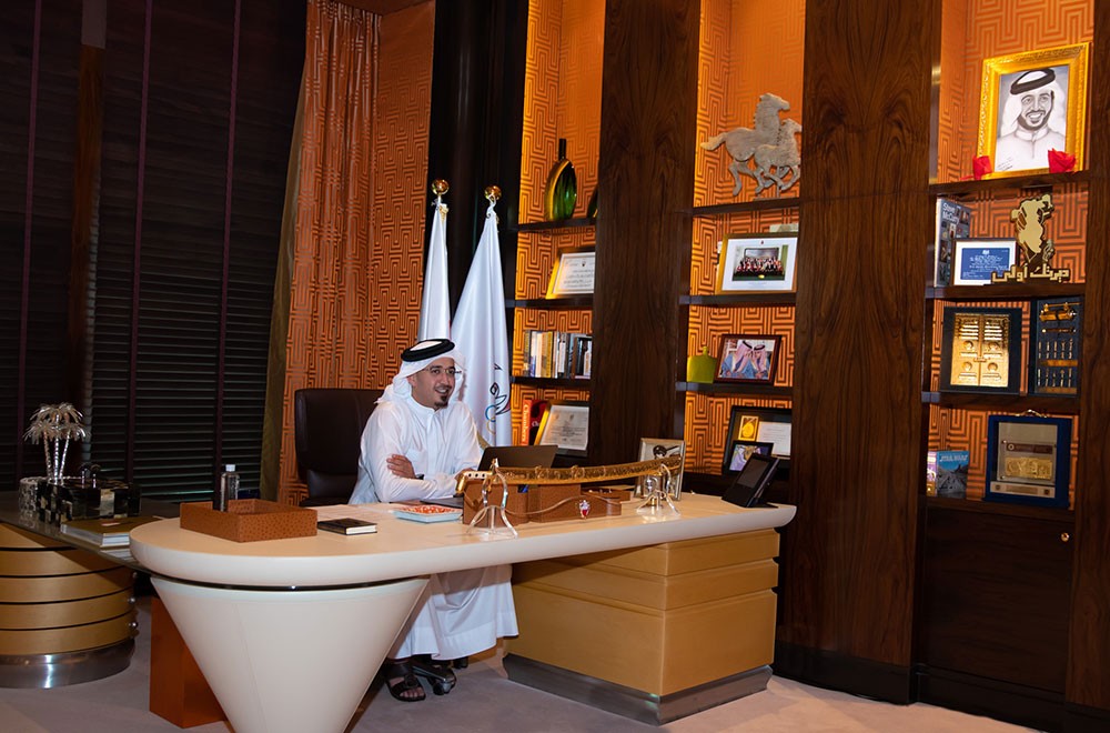 خالد بن حمد يترأس الاجتماع الاول للجنة التنسيق والتنفيذ والمتابعة "استجابة" عبر تقنية الاتصال المرئي 