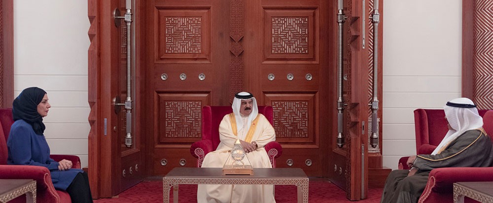 جلالة الملك المفدى يستقبل رئيسي مجلسي النواب والشورى