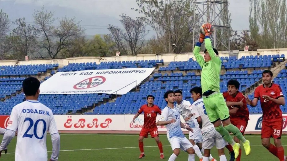 إيقاف الدوري في طاجيكستان بسبب فيروس كورونا