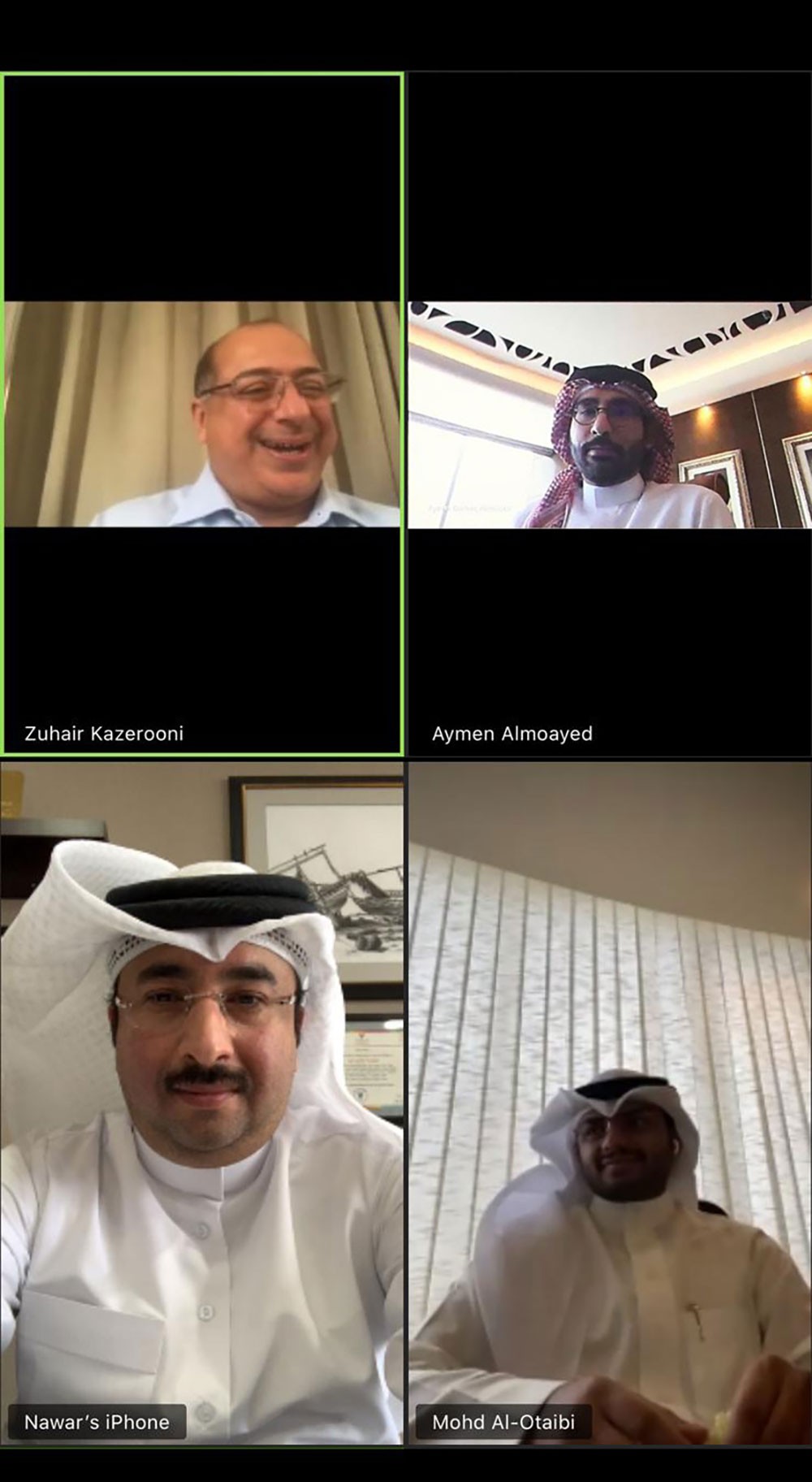 المؤيد يبحث مع كازروني إطلاق منصة الكترونية لطلبات الأندية والمراكز