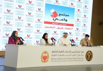 فريق كورونا: معدل معيار التكاثر الأساسي (R0) حاليًا في البحرين 1.14 لـ14 يوماً متتالياً