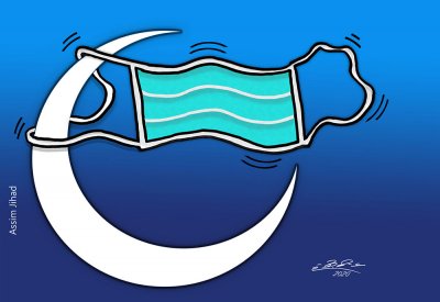 15 دولة في أول معرض كاريكاتير أون لاين