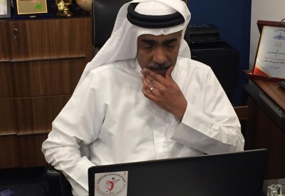 علي بن محمد يجتمع بالقيادات العربية عبر تقنية التصوير المرئي