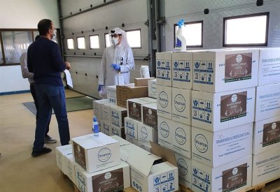 الجمعية الإسلامية تدعم المحاجر الصحية بأكثر من 1500 اداة تعقيم