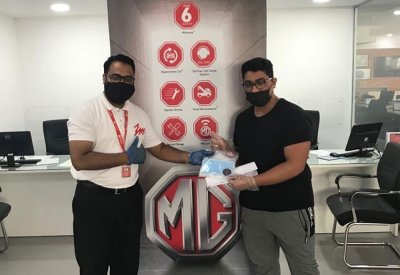 إم جي موتور تطلق حملة تعقيم شاملة