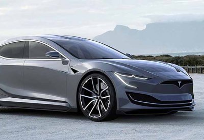 تيسلا MODEL S بتصميم يعكس الأداء