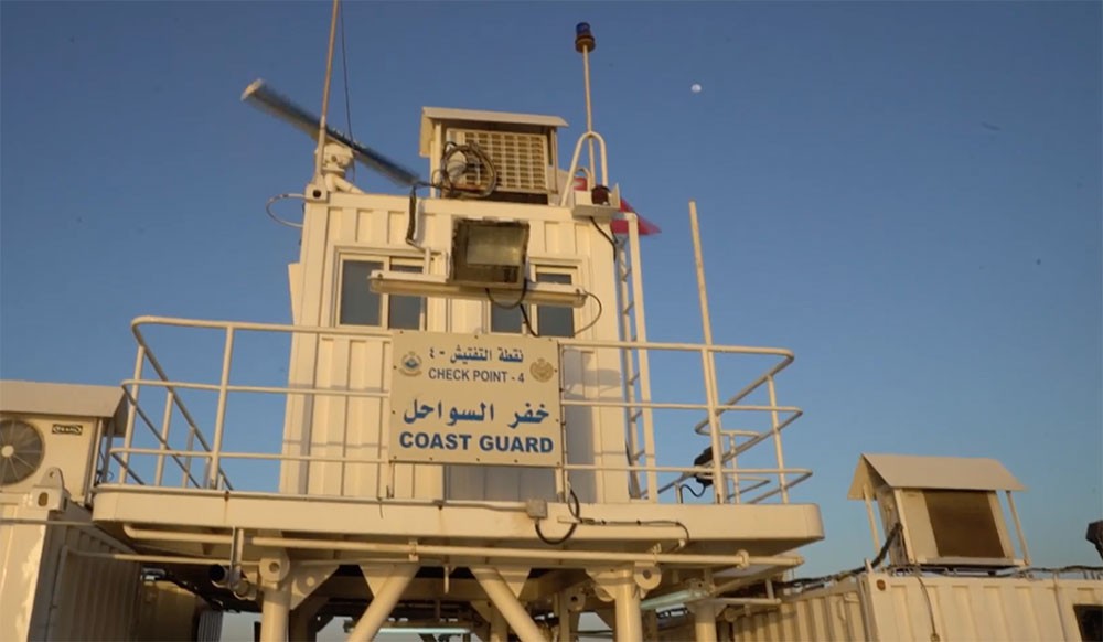 بالفيديو: دوريات خفر السواحل تباشر واجباتها في شهر رمضان المبارك