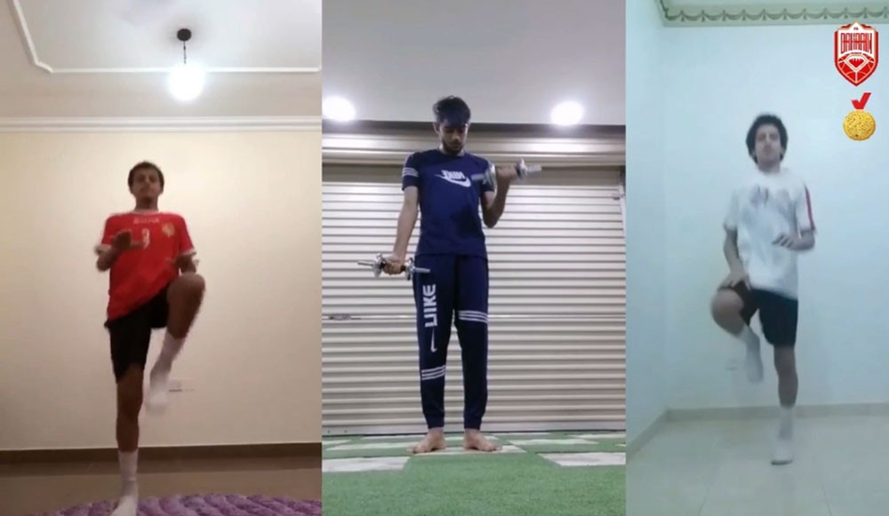 برنامج فني وبدني عن بعد للاعبي منتخب الناشئين