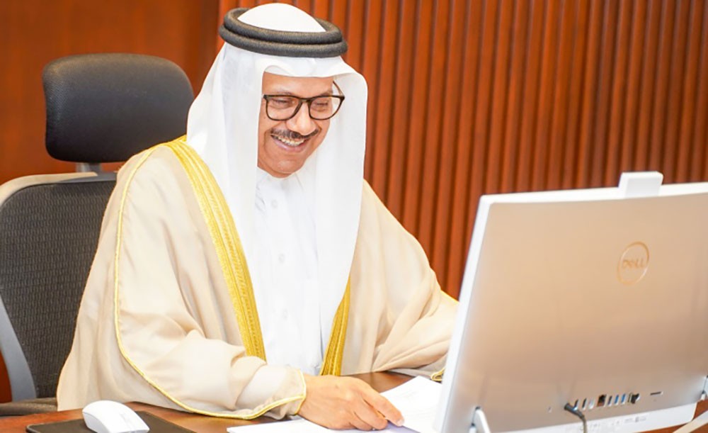 وزير الخارجية يتسلم نسخًا من أوراق اعتماد عدد من سفراء الدول المعينين لدى مملكة البحرين