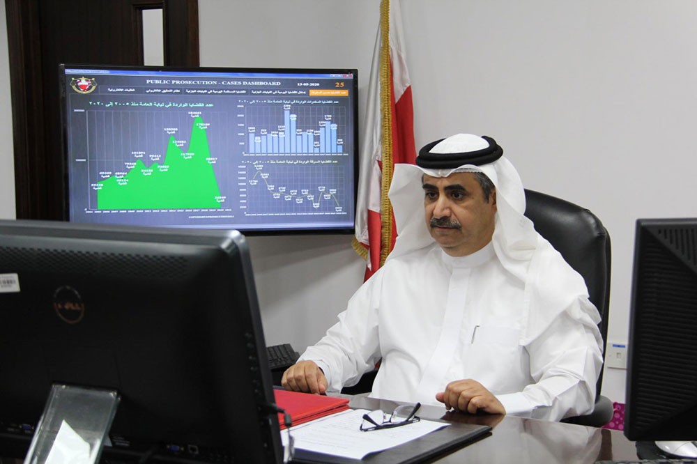 النائب العام يشارك عن بعد باجتماع "النواب العموم العرب"
