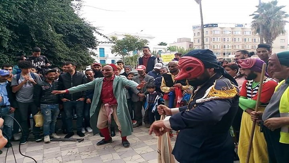 مجموعة من المسرحيين يؤسسون الرابطة التونسية لمسرح الشارع
