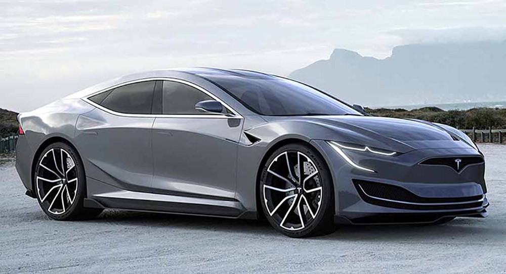 تيسلا MODEL S بتصميم يعكس الأداء