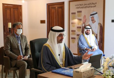 سمو محافظ الجنوبية يقوم بزيارة ميدانية إلى مدينة خليفة ويلتقي عددا من المواطنين عبر الاتصال المرئي ‎