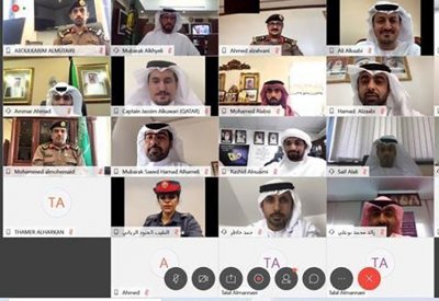 وفد من (مكافحة الفساد) يشارك في اجتماع استثنائي نظمه جهاز الشرطة الخليجية
