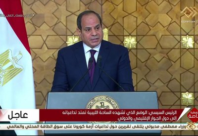 إعلان القاهرة.. السيسي يعلن مبادرة سياسية لإنهاء أزمة ليبيا