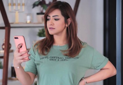  النجمة البحرينية سلوى الجراش الشغل بالفن صعب جدا!
