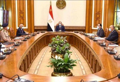 السيسي يجتمع بمجلس الأمن القومي.. ويصدر بيانا بشأن سد النهضة
