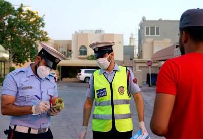 شرطة المحرق : تسجيل 721 مخالفة عدم ارتداء (كمامة الوجه) بالأماكن العامة