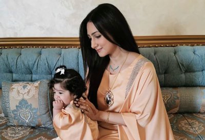 معاناة هيفاء حسين مع طفليها التوأم !