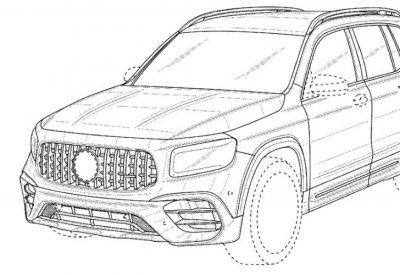 مرسيدس تسجل براءة تصميم لـ AMG GLB 45