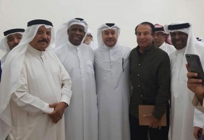 اللاعب حسن زليخ برفقة الفنانين...أعرف التفاصيل