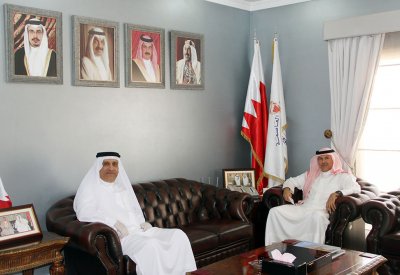 محافظ العاصمة يستقبل رئيس مجموعة العريض القابضة