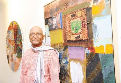 الفنان السوداني محمد عمر خليل الفائز بجائزة النيل للمبدعين العرب