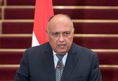 شكري: نشر ميليشيات تركيا في ليبيا يهدد أمن مصر القومي