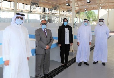 خلف يفتتح المرحلة الثانية من تطوير مرفأ الدراز