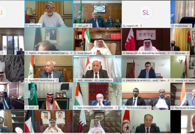 وزير الخارجية يشارك في اجتماع الدورة غير العادية لمجلس جامعة الدول العربية بشأن ليبيا 
