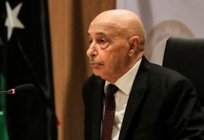 عقيلة صالح: الشعب الليبي يطلب رسمياً من مصر التدخل العسكري