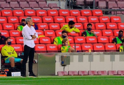 كيكي سيتيين يعترف: برشلونة بعيد عن مستواه