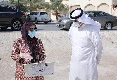 بالصور.. العود: حديقة الحساوي تبصر النور في الدير أخيرًا