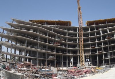 انجاز 29 % من مبنى وزارة المواصلات والاتصالات الجديد