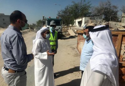 الوداعي: حاويات المخلفات المخالفة بجوار مكب نفايات المقشع .. وقف تنفيذ الازالة في انتظار الاجراء