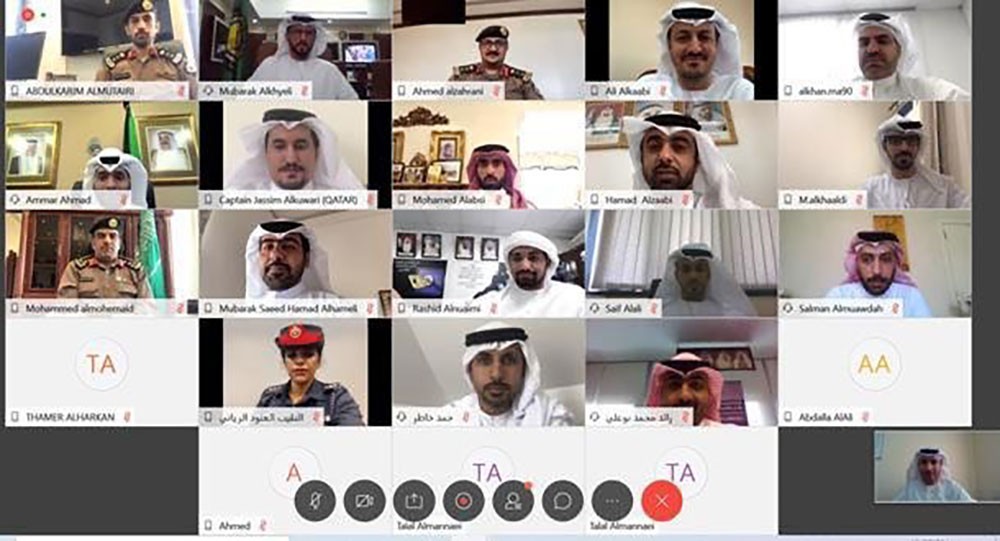 وفد من (مكافحة الفساد) يشارك في اجتماع استثنائي نظمه جهاز الشرطة الخليجية