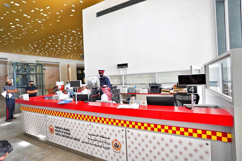 المرور : مكتب لإنهاء المعاملات المرورية بمجمع وادي السيل 